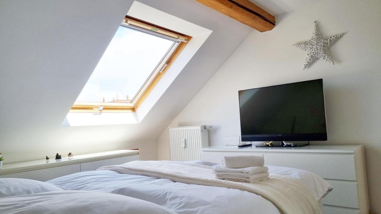 Apartament Famous, 100qm, Klima, Loggia, 24h Checkin, Bis 5 Personen Brunszwik