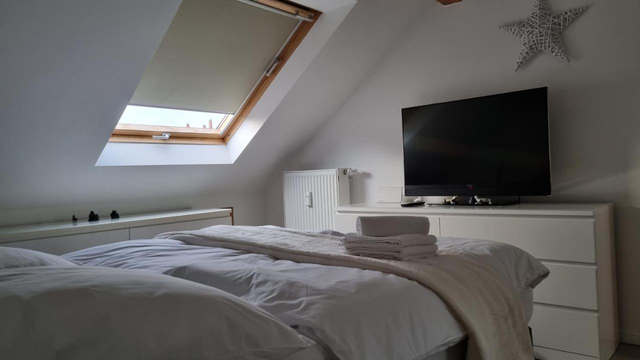 Famous, 100qm, Klima, Loggia, 24h Checkin, Bis 5 Personen Apartament Brunszwik